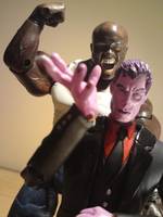 Modern Luke Cage and Purple Man ("V") Custom Action Figure