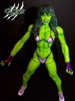 She Hulk "Goin' To The Beach" (Marvel Legends) Custom Action Figure