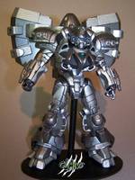 War Machine (Got Foosed!) (Iron Man) Custom Action Figure