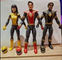 Power Rangers - Omega Rangers - Red, Yellow and Black - Lightning Collection (Power Rangers) Custom Action Figure