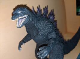Godzilla 2000/ Miregoji (Godzilla) Custom Action Figure [Head detail]