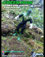Green Man v2 (Green Lantern) Custom Action Figure