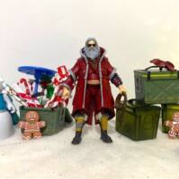 Agent Kringle (Fortnite) Custom Action Figure