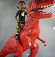 MoonGirl and Devil Dinosaur (Marvel) Custom Action Figure