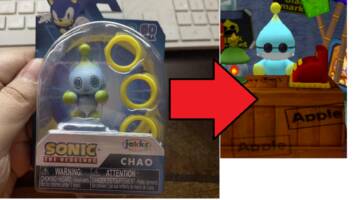 ~The Black Market Chao~ SA2 Battle (Sonic) Custom Action Figure [WIP Transformaion]