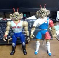 Sports Bro's: Whip-Kick Stoker (Biker Mice from Mars) Custom Action Figure [Not the same Throttle...]