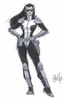 Helena Bertinelli / Huntress (Pipelines outfit) (DC Superheroes) Custom Action Figure [Huntress by Cully Hamner reference]