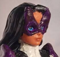 Helena Bertinelli / Huntress (Pipelines outfit) (DC Superheroes) Custom Action Figure [Huntress - face details]