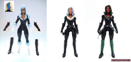 Talia al Ghul (Batman) Custom Action Figure [Talia al Ghul custom action figure before and after]