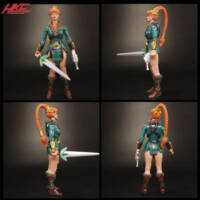 Lieutenant Andra Injustice vs MOTU (classics) (Masters of the Universe) Custom Action Figure
