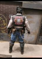 Mezco style Lobo (DC Universe) Custom Action Figure