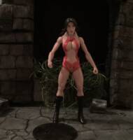 Vampirella (Vampirella) Custom Action Figure
