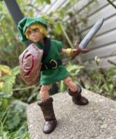 Young Link OoT (Legend of Zelda) Custom Action Figure [Battle ready]