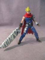 Kingdom Hearts Cloud Strife (Final Fantasy VII) Custom Action Figure