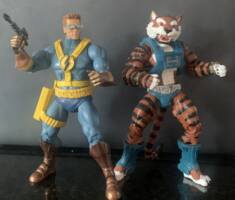 Calvin & Hobbes (Masters of the Universe) Custom Action Figure