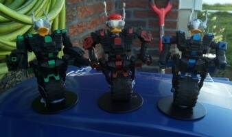 Subversive Stealth Mode Huey, Dewey &Louie Gizmo Ducks (DuckTales) Custom Action Figure