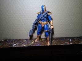 Snake eyes Deathstroke fusion (Slade Snake) (Amalgam) Custom Action Figure