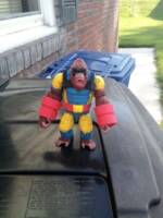 Blip (Space Apus Megaprimatus) (Space Ghost) Custom Action Figure
