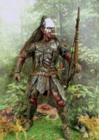 Lurtz, Uruk-Hai captain of Orthanc, slayer of Boromir. (Lord of the Rings) Custom Action Figure