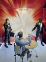 Vincent and Jules /Pulp fiction (Movie Maniacs) Custom Action Figure