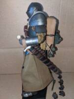 World War Knight - American, medium armor (Original) Custom Action Figure [Left side view]
