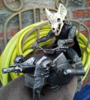 The Reaver Speeder with a member of  Mephisto's Ghost Rider herald (Original) Custom Vehicle