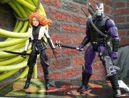Foot Soldier Casey Jones & April O'Neal Commander of the Foot (Teenage Mutant Ninja Turtles) Custom Action Figure