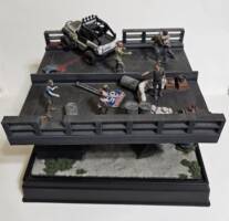 Overpass Diorama (Walking Dead) Custom Diorama / Playset