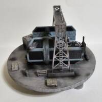 Darth Vaders TIE Advanced (Star Wars) Custom Diorama / Playset