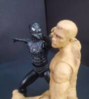 Symbiote Suit Spider-Man (Spider-Man 3 Tobey) (Marvel Legends) Custom Action Figure