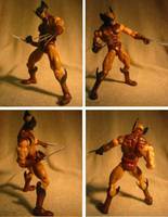 Wolverine (Brown Costume) (X-Men) Custom Action Figure