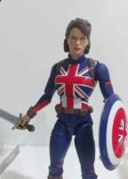 Captain Carter (Marvel Legends) Custom Action Figure [She can hold swords too.]