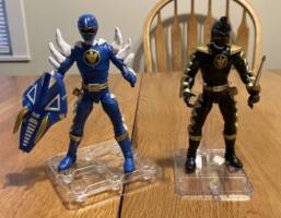 Black Dino Thunder Ranger Super Mode (Power Rangers) Custom Action Figure [Both my Super Dino Mode custom figures.]