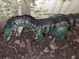 Venatosaurus saevidicus (King Kong) Custom Action Figure [Left side detail]