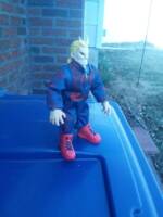 Al Might (chillin in civilian attire) (My Hero Academia) Custom Action Figure