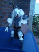 Roar-Cry Warrior Beast (an original character not canon) (Invincible) Custom Action Figure