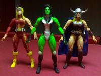 The Three Ass-Whoppin Chicks (Incredible Hulk) Custom Action Figure