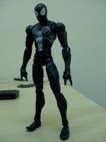 Black Suit Spidey (Marvel Legends) Custom Action Figure