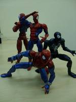 Black Suit Spidey (Marvel Legends) Custom Action Figure