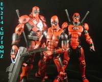 Iron Deadpool Reborn / Deadpool Armory (Marvel) Custom Action Figure