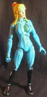 Zero-suit Samus Aran (Metroid) Custom Action Figure
