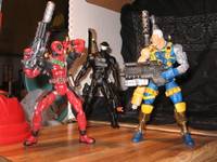 Cable, Deadpool and Snake eyes (X-Men) Custom Action Figure