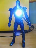 Stealth Iron Man USB Led Light (Marvel Legends) Custom Action Figure