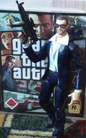 Nico Bellic Repaint (Grand Theft Auto) Custom Action Figure