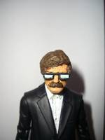 Commisioner Gordon and Bat-Signal (Batman) Custom Action Figure