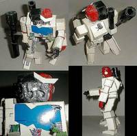 Megatron-Ratchet Fusion (Transformers) Custom Action Figure