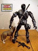 Snake Eyes v2 with Timber (Marvel Legends) Custom Action Figure