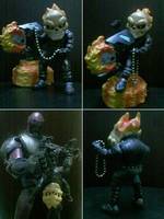 Ultimate Ghost Rider (Ghost Rider) Custom Action Figure