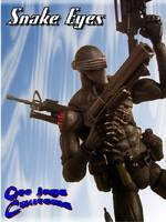 Snake Eyes (G.I. Joe) Custom Action Figure