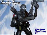 Snake Eyes (G.I. Joe) Custom Action Figure